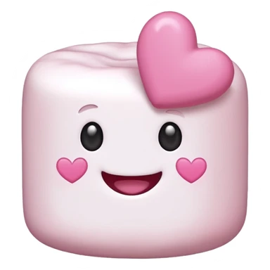 Marshmallow in love sticker