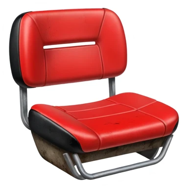 create an icon for an airbnb category - it should be a broken football seat sticker