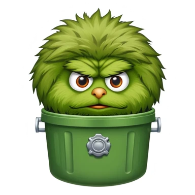 spotsylvania company 7 fire department logo oscar the grouch sticker