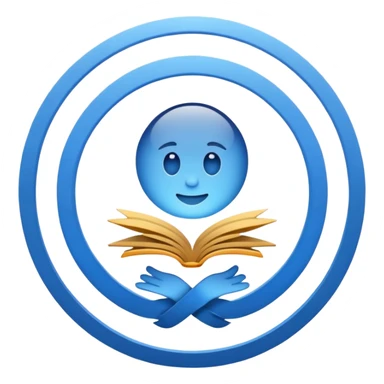 Logo certification de couleur bleu avec le symbole vrai  sticker