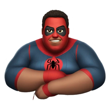 Fat fat fat Spider-Man  sticker