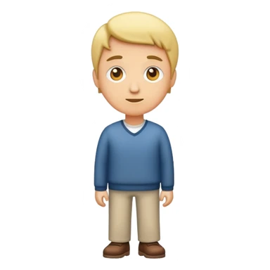 Midget standing sticker