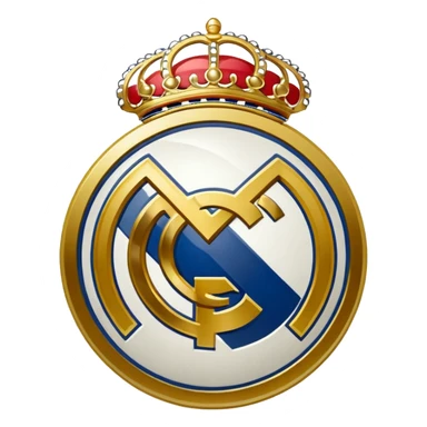 Real Madrid escudo real sticker