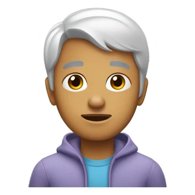 A person who seeks comfort sticker