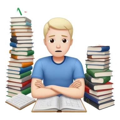 White man dying because he have alot of math homework  sticker