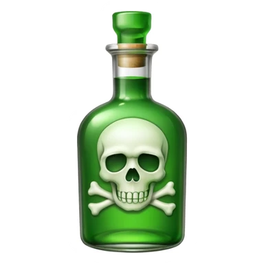 Poison Bottle sticker