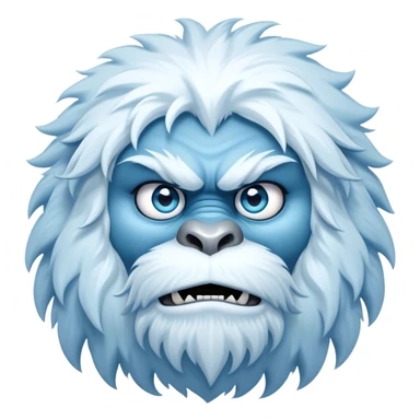 Cinematic Realistic WoW Yeti Portrait, head tilted epicly and inquisitively, showcasing a primal blend of raw might and mystical allure. His thick, shaggy fur in icy whites and pale blues and piercing ice-blue eyes are rendered in meticulous detail under dynamic, frosty lighting, high shine, epic and awe-inspiring, embodying the mystique of the frozen wilderness. sticker