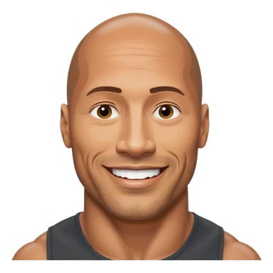 Dwayne The Rock Johnson sticker