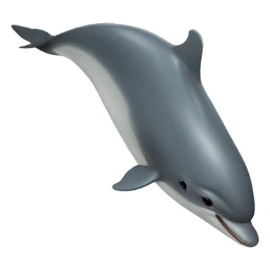 Delfin surfeando sticker
