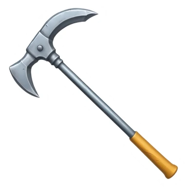 Double-sided pickaxe for mining ore sticker