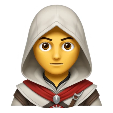 Assassin creed emoji smaler smaler sticker