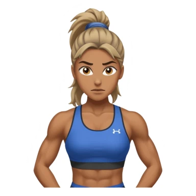 FEMALE HYROX ATHLETE sticker