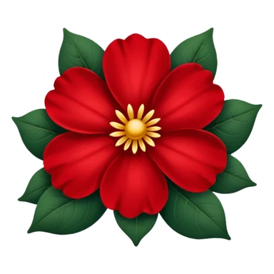 FLOR DE NOCHE BUENA sticker