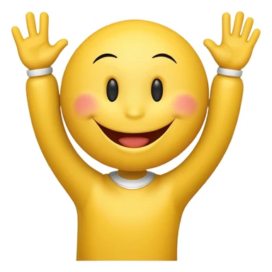 a cheering smiley and "Rabea!!!"   sticker