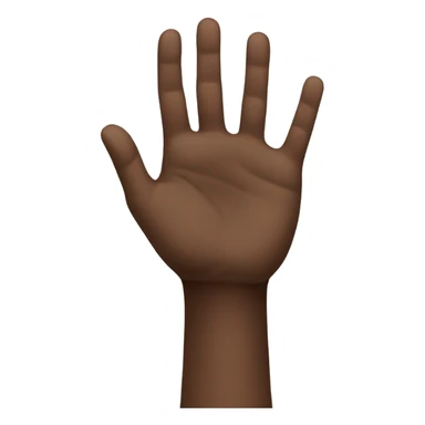 upside down 🤟🏾 sticker