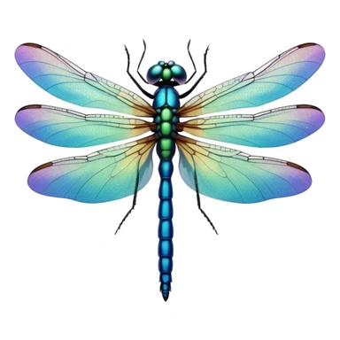Beautiful dragonfly emjoi sticker