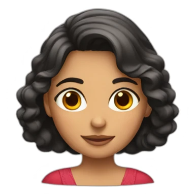 spanish girl sticker