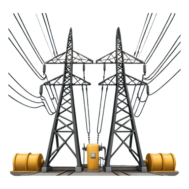 high voltage substation sticker