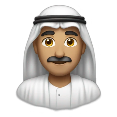 a man from saudi arabia sticker