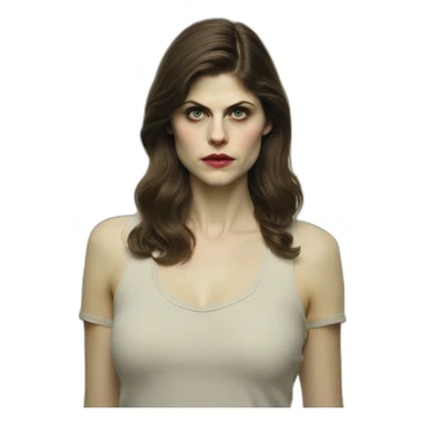 alexandra daddario true detective sticker