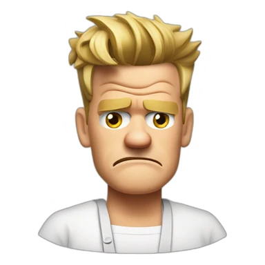 dissapointed gordon ramsay sticker
