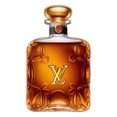 Louis XIII en Louis Vuitton sticker
