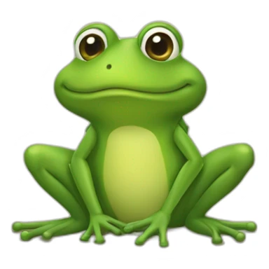 Chevalier grenouille amoureux sticker