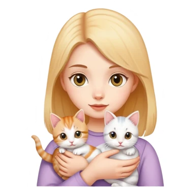 Girl holding a Munchkin Cats sticker