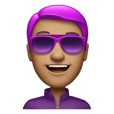 Purple and pink car Lamborghini  sticker