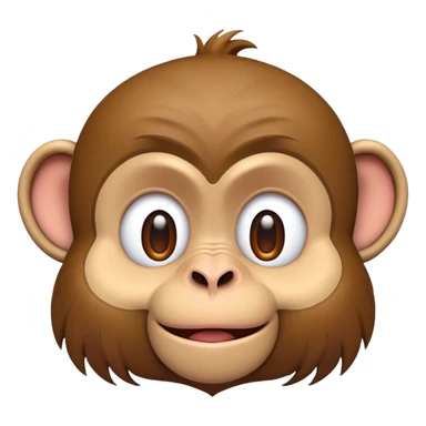 Aladdin monkey emoji sticker