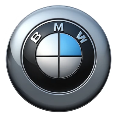Bmw logo sticker