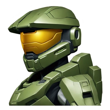Master chief halo 117 sticker