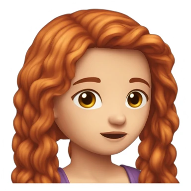 Long Redhair girl crying liso cabeloliso cabelo ​ 11 / 5.000 Resultados de tradução Resultado da tradução straight sticker