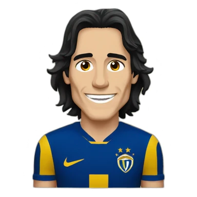 Boca juniros libertadores cavani sticker