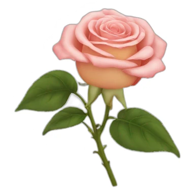 dauphin rose sticker