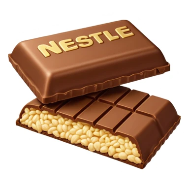 Nestle crunch bar bitten sticker
