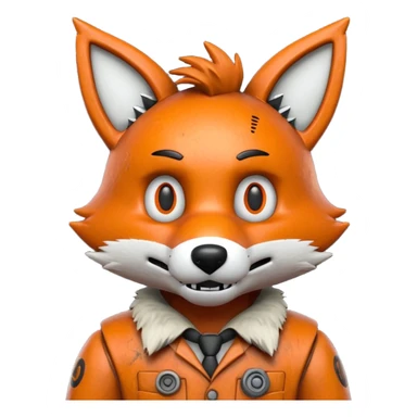 FNAF FOX'ta sticker