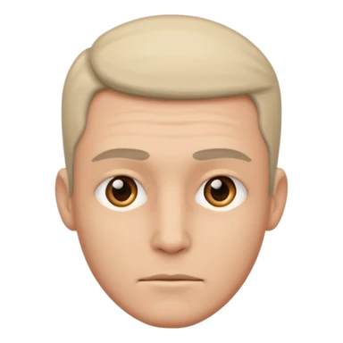 cool male head photos sticker