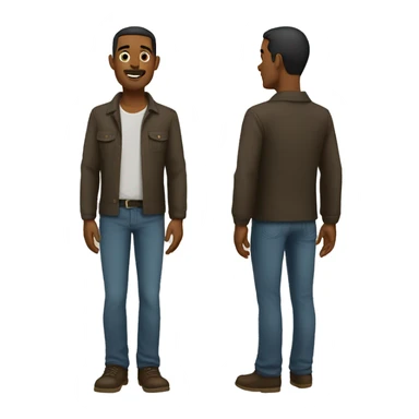 Daddy full body avatar sticker