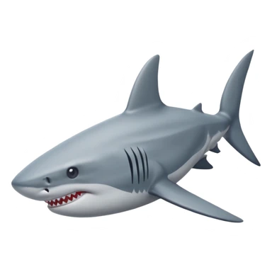 tiburón con zapatos de nike  sticker