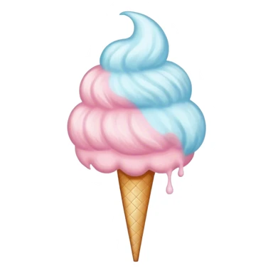 Vintage circus cotton candy sticker