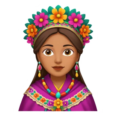 1900's mexican female sticker