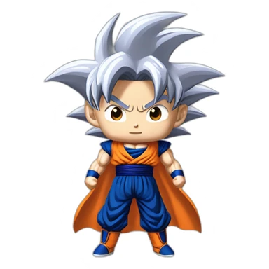 Ultra-instinct Son Goku sticker
