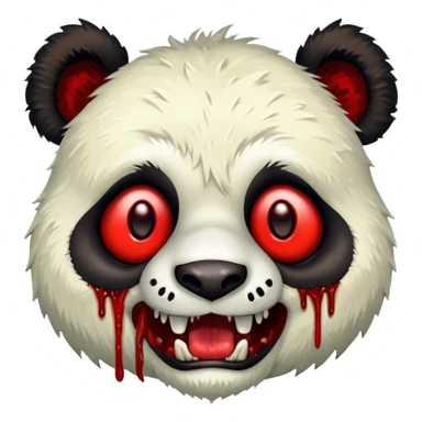 Zombie ponda face  sticker