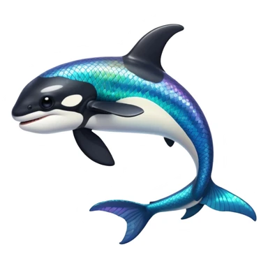orca mixed with camelion sticker