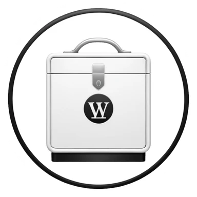 archive with vanity invites links and their history, white logo sticker