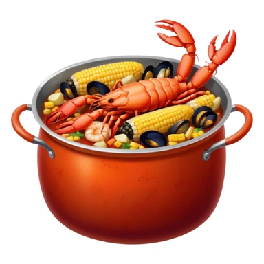 Cajun seafood boil sticker