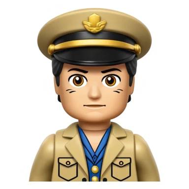 Jotaro Kujo as lego minifigure sticker