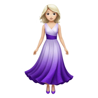 doce branco e roxo sticker