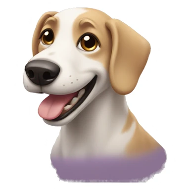 Gay dog happy sticker
